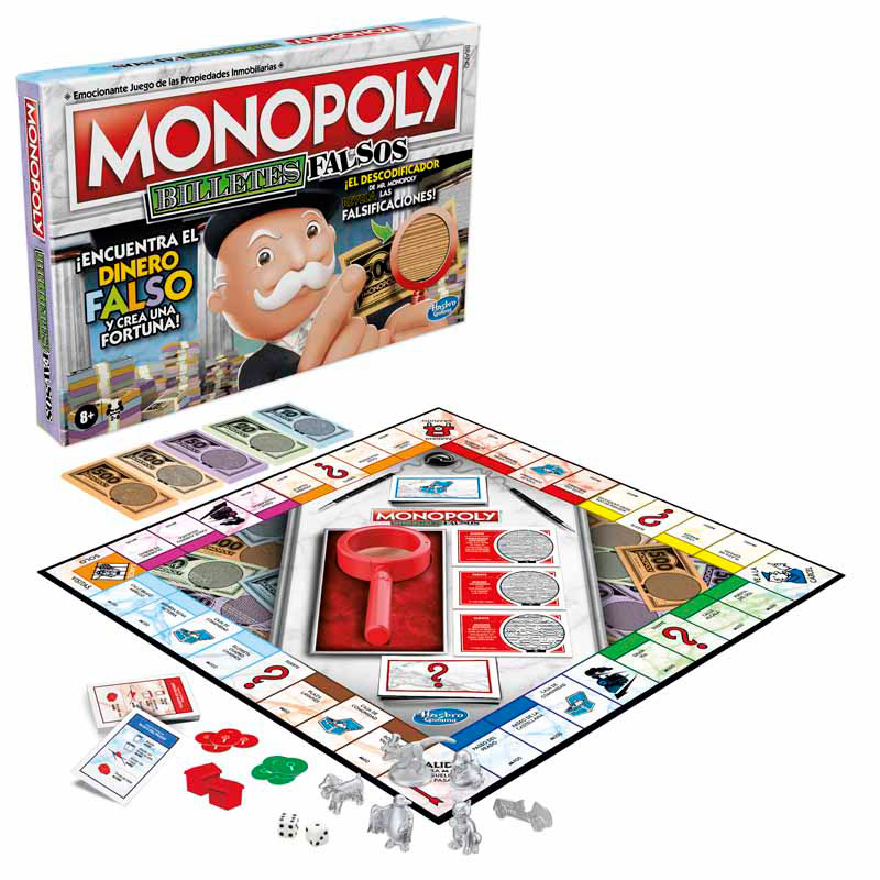 Monopoly Billetes Falsos - Mejor Juguete del Año 2023